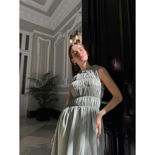 VESTIDO NIDO VICHY GRIS [1]