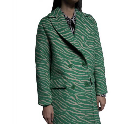 ABRIGO CEBRA VERDE [0]