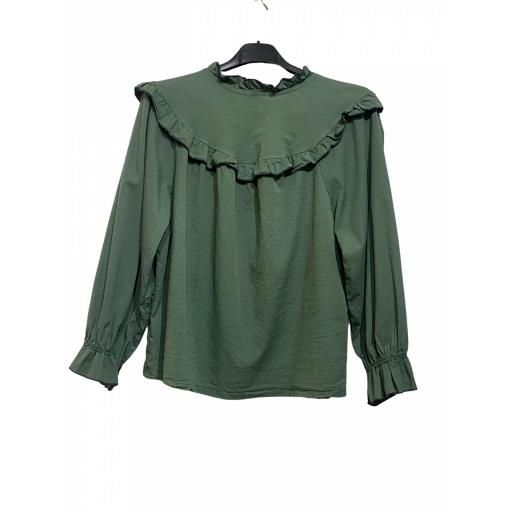 CAMISA BABERO VERDE