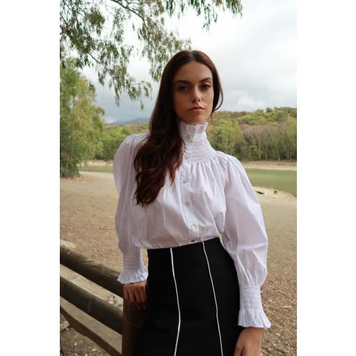 CAMISA BLANCA CUELLO [0]