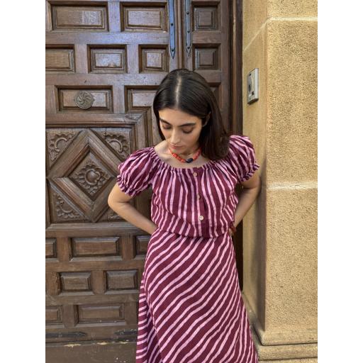 BLUSA SNAKE BUGANVILLA