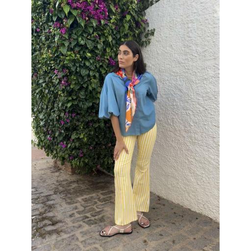 PANTALÓN RAYAS AMARILLO