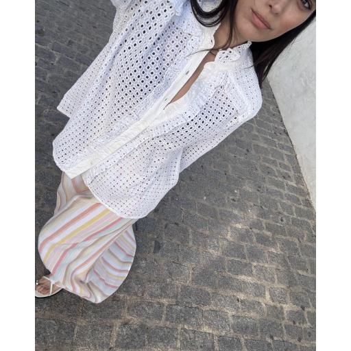 CAMISA CALADA BLANCA