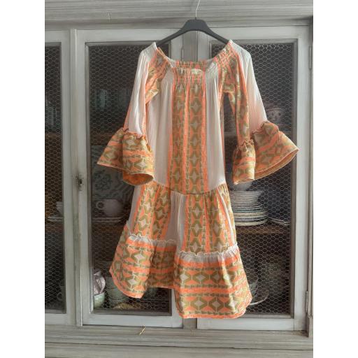 Vestido flúor corto [0]