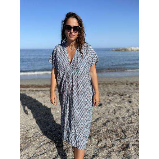 Kaftan azul + verde [0]