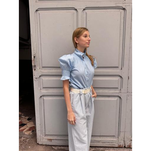 BLUSA CUELLO AZUL [0]