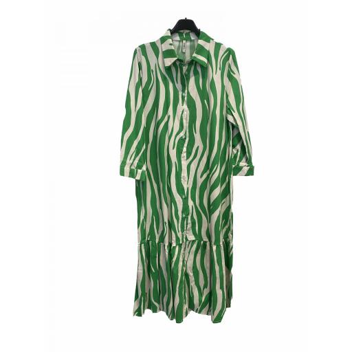 VESTIDO CEBRA VERDE [0]