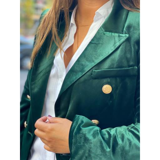 BLAZER TERCIOPELO VERDE [0]