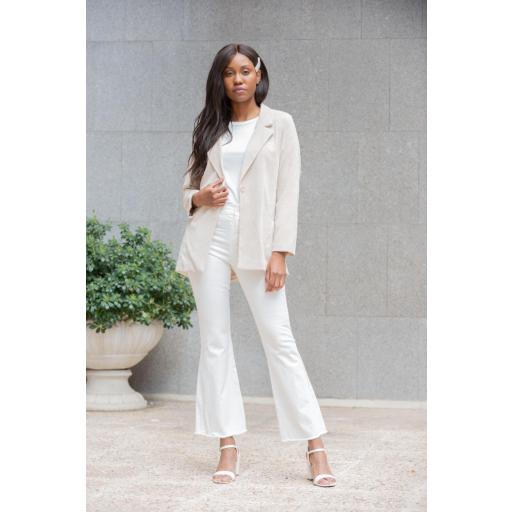 BLAZER MICROPANA BEIGE [2]