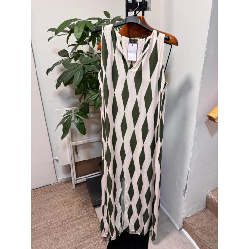 Vestido rombo verde  [0]