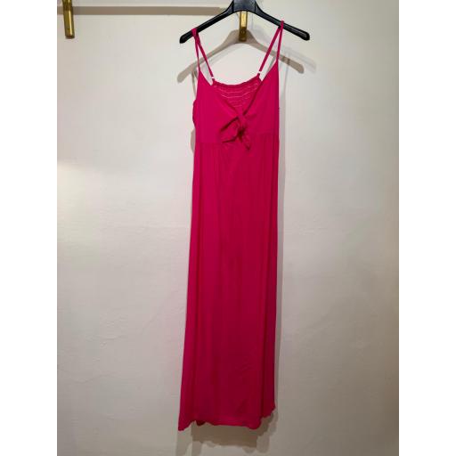 Vestido lazo fucsia [0]