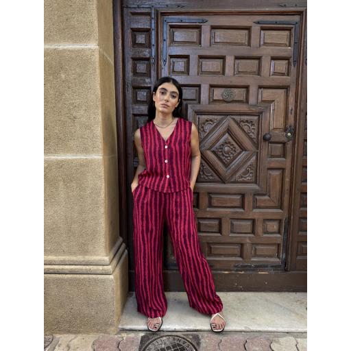 PANTALÓN ESTELA BUGANVILLA