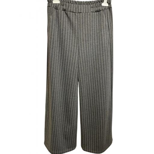 PANTALÓN RAYA GRIS