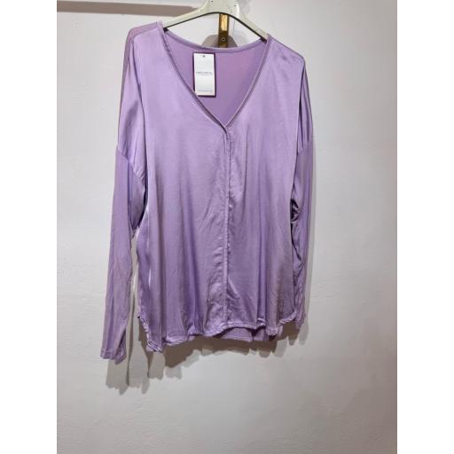 CAMISA RASO MALVA [0]