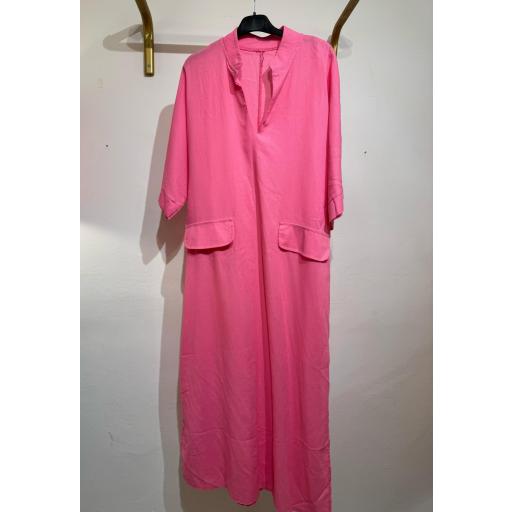 Kaftan bolsillo rosa [0]