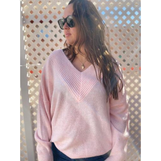 JERSEY ROSA PALO ESCOTE PICO [0]