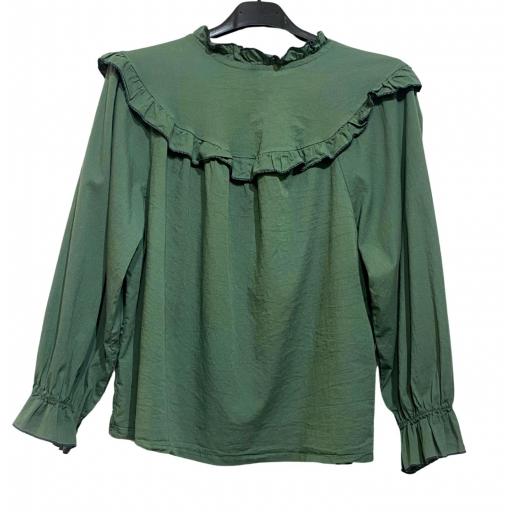 BLUSA BABERO VERDE