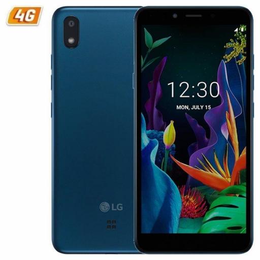 SMARTPHONE MÓVIL LG K20 MOROCCAN BLUE - 5.45'/13.8CM - QC MEDIATEK MT6739 - 1GB - 16GB - CÁMARA 8/5MP - DUAL SIM - 4G - ANDROID 9 GO - BAT3000MA