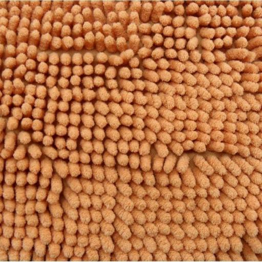 Alfombra de baño antideslizante alta absorción. Naranja [0]