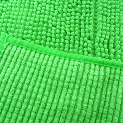 Alfombra de baño antideslizante alta absorción. Verde pistacho