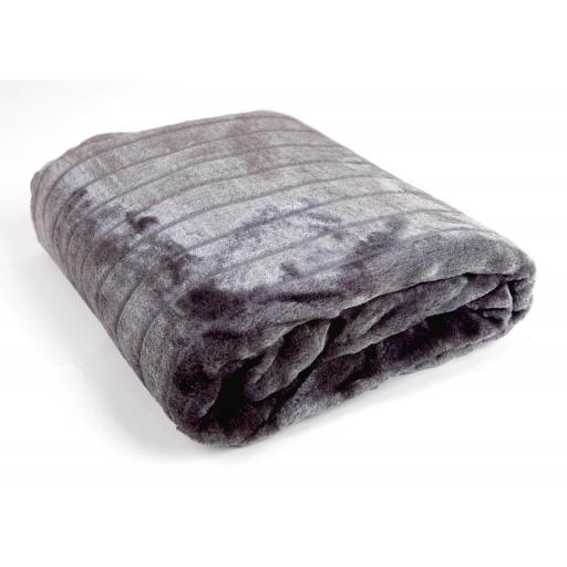 Manta / Plaid / Multiusos Bison Gris