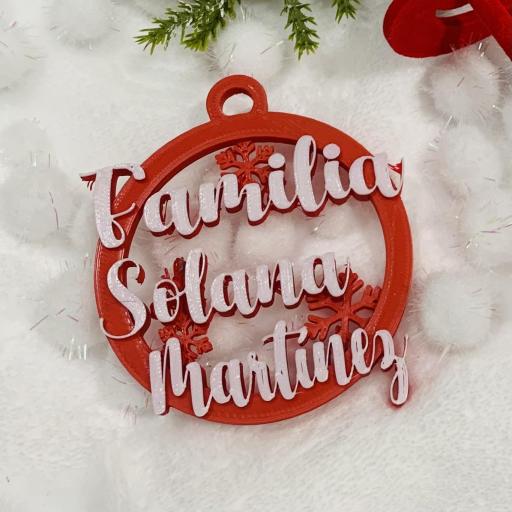 Bola de Navidad personalizada