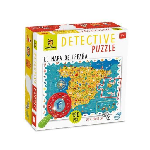 Detective puzzle, el mapa de España