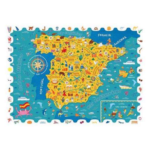 Detective puzzle, el mapa de España [1]