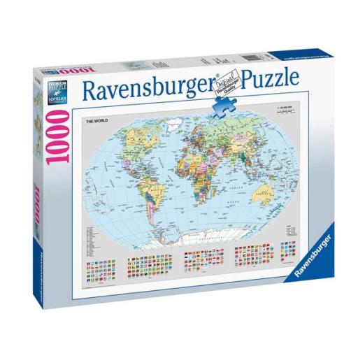 Puzzle Ravensburger Mapamundi Político