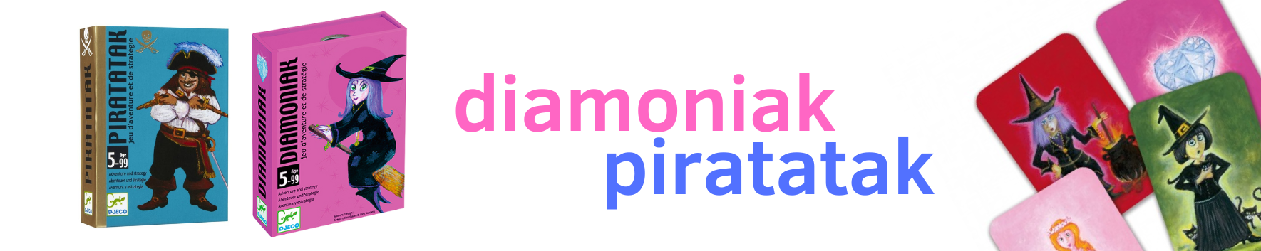 Juegos de cartas: piratatak y diamoniak 