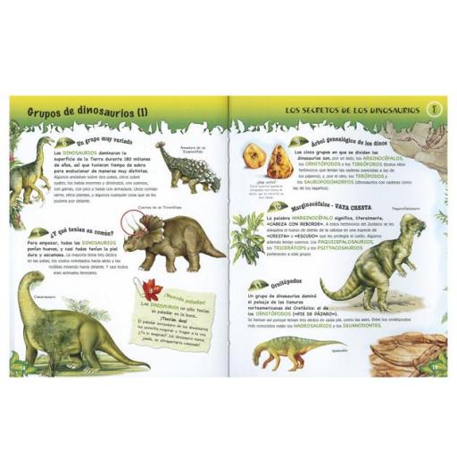 500 preguntas y respuestas sobre los dinosaurios [1]