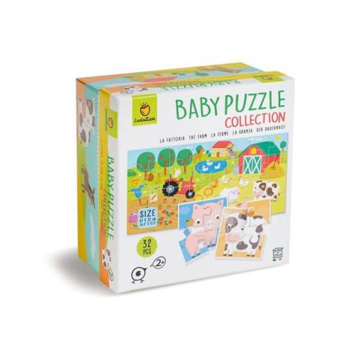 Baby puzzle: la granja