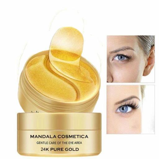 Parches Oro 24K Contorno de Ojos Anti Arrugas y Ojeras [1]