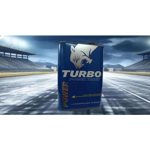 TURBO Power Drink Licor Chupitos Novedoso, Joven y Refrescante - LATA 1L [2]