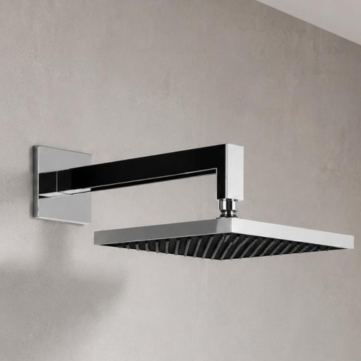 039631110 Ducha de Pared con Rociador Cuadrado de 20cm [0]