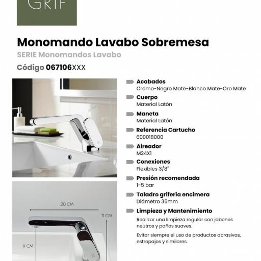 067106110 Monomando Lavabo  [3]