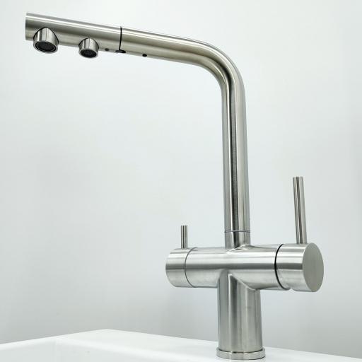 403689INOX Monomando Cocina  Osmosis  Extraible Inox [1]