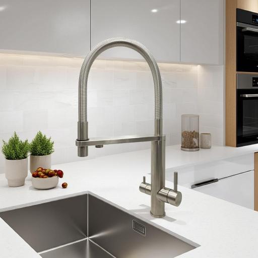 401679INOX Monomando Cocina Osmosis INOX 