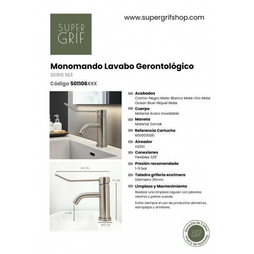 501106284 Monomando Lavabo Gerontológico [5]
