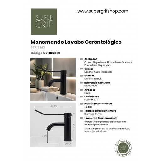 501106370 Monomando Lavabo Gerontológico [5]