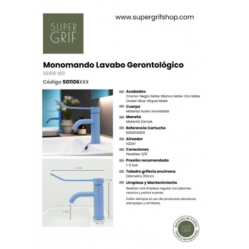 501106545 Monomando Lavabo Gerontológico [5]