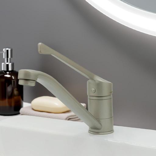 601607410 Monomando Gerontológico Gris Perla