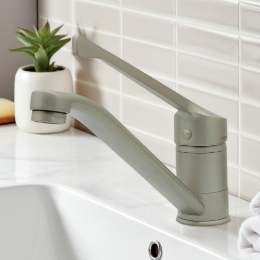 601607410 Grifo Medical Gerontológico Gris Perla con Caño Giratorio  [1]