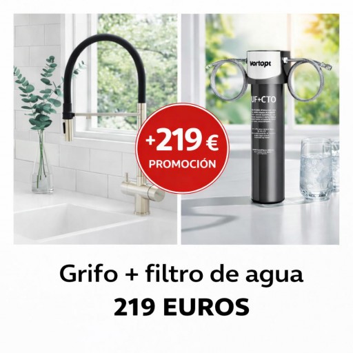 VOR679INOX GRIFO INOX + FILTRO