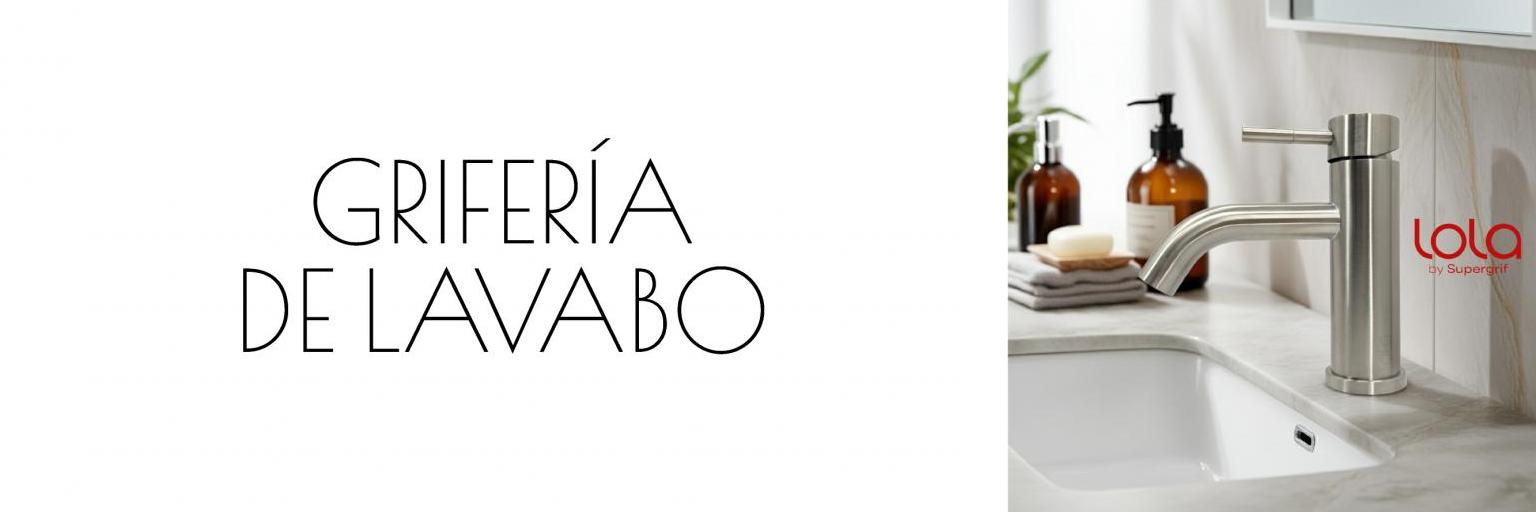 GRIFERÍA DE LAVABO
