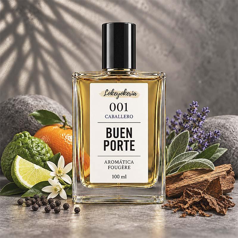001 BUEN PORTE - Perfume Equivalencia Hombre | Aromática Fougère