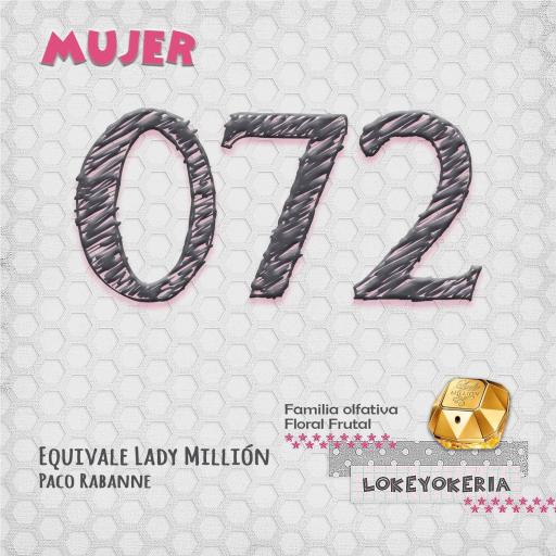 072 equivale Lady Million - Paco Rabanne