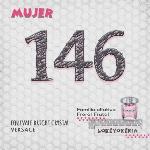 146 equivalencia de Bright Crystal - Versace