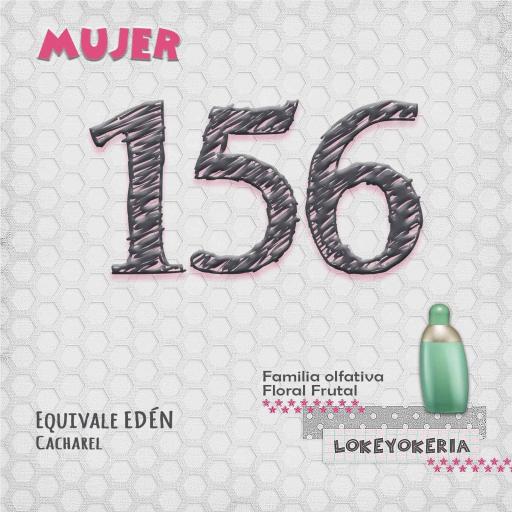 156 - Equivalente de Edén | Perfume femenino fresco y místico