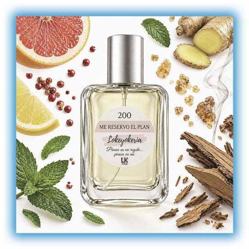 200 ME RESERVO EL PLAN | Perfume Equivalencia Hombre | Amaderada Aromática